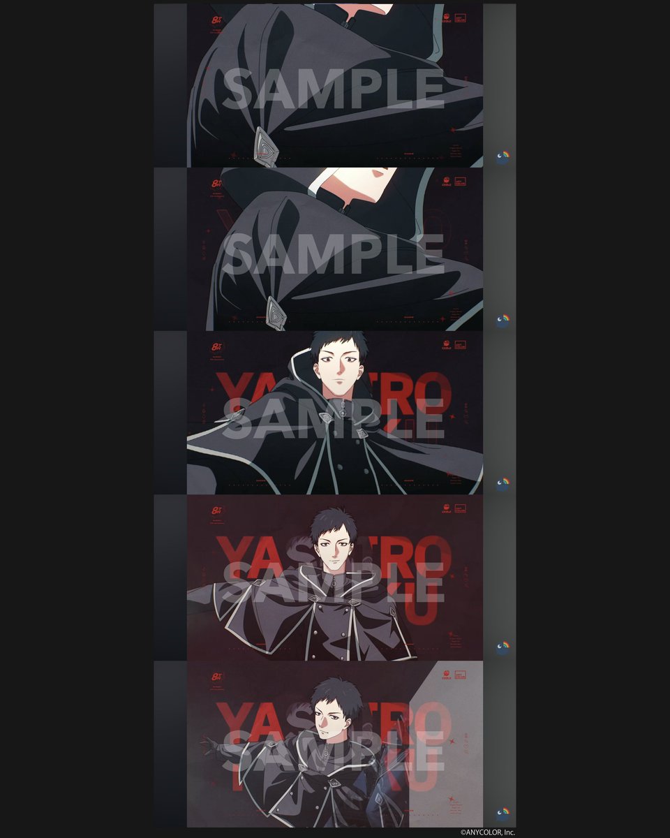 【🌈お仕事🕒】
#にじさんじ8周年 記念グッズ
『 にじさんじ 8th Anniversary 』発売記念
アニメーション PVにて、

長尾景様、社築様、葛葉様の
アニメーション（一部動画、一部仕上げ）を担当いたしました.