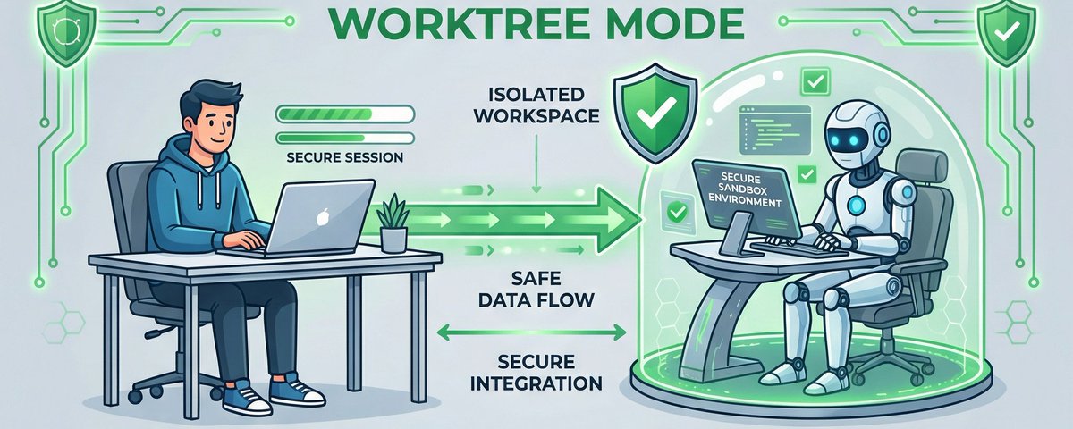 我发现 我一直 误解 Git Worktree 了， 直到 今天在 Codex 看到： Local Mode 和 WorkTree Mode ...