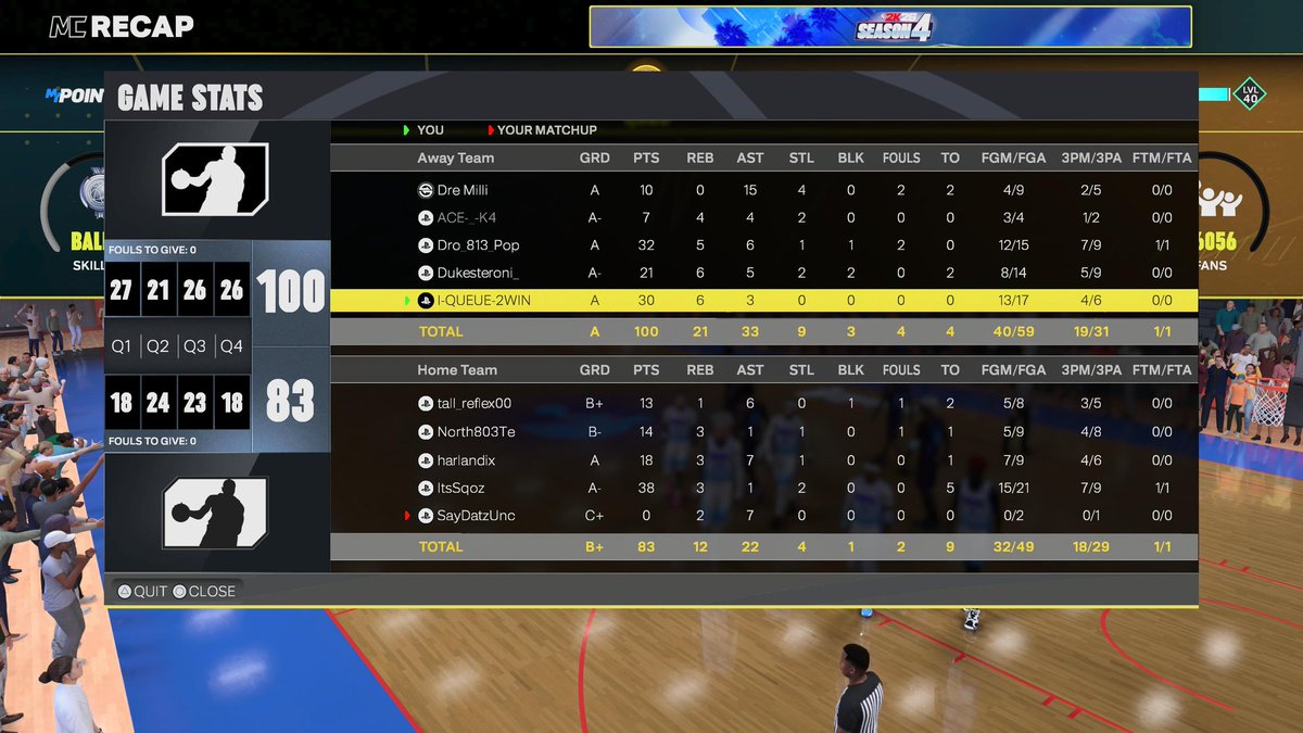 0 is pretty crazy teebeeAitch #nba2k26