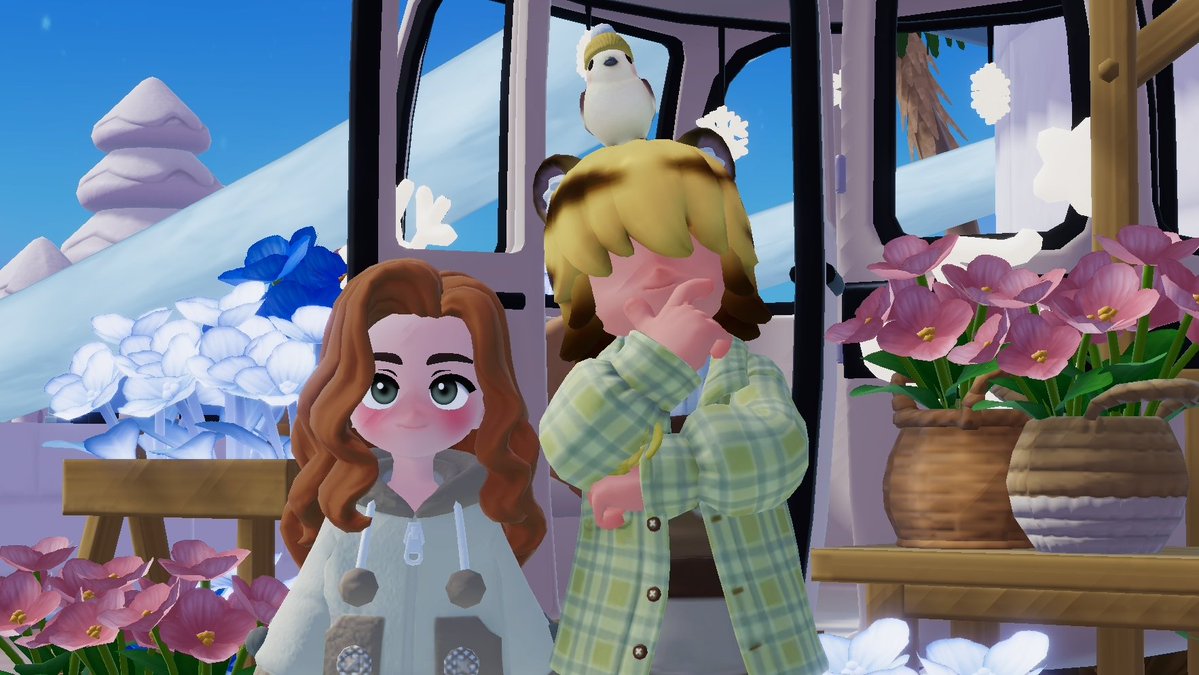 repbrinas's tweet image. por dios que estres el heartopia y su construcción pero me saque una foto con mi novio ahre