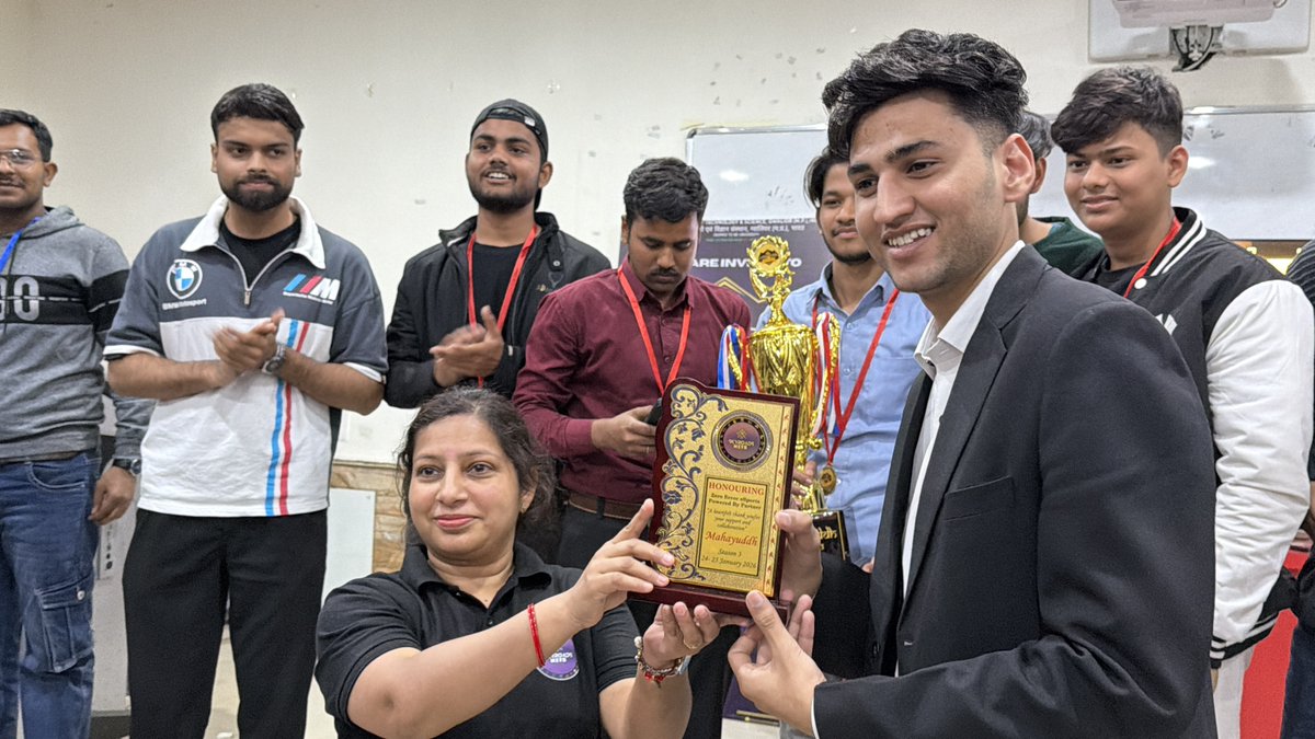 MahaYuddh Season 3 🔥

Zero Error Esports took over MITS Gwalior with an electrifying BGMI showdown 🎮
👥 100+ participants
🎁 Goodies Giveaway – Headphones, Keyboard, Console Player &amp; more

This wasn’t just a tournament — it was a battlefield.
See you in the next war.
#bgmi