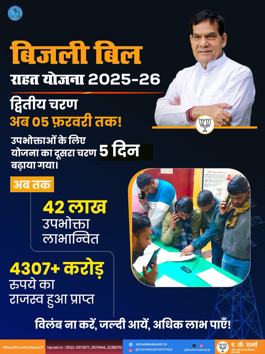 A K Sharma tweet media