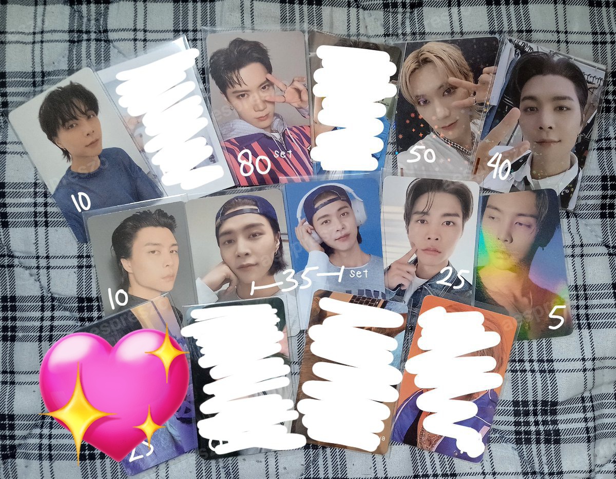 ꒰ want to sale / wts ꒱
♡ aab ten &amp; johnny ♡

★ splitpay
★ vidcon dm 
📦 Bogor
★ NEGO ALLOWED! 

Please do mt after DM 🙇🏻‍♀️

t. wts ten johnny nctzone nct nation give me that unity nightwalker favorite smcu stunner nightwalker withmuu
