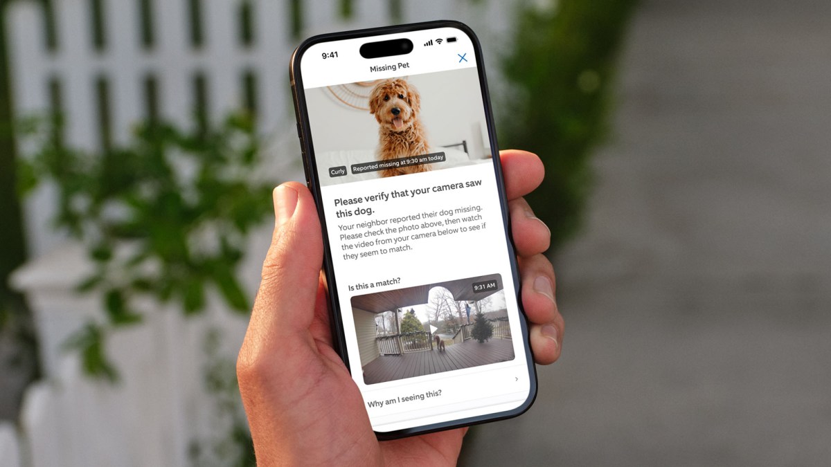 techdaily24's tweet image. Big news! Ring's 'Search Party' feature for finding lost dogs is now available to ALL U.S. Ring app users, even if you don't own a Ring camera. AI-powered community support to help bring your furry friends home faster! #RingApp #PetTech