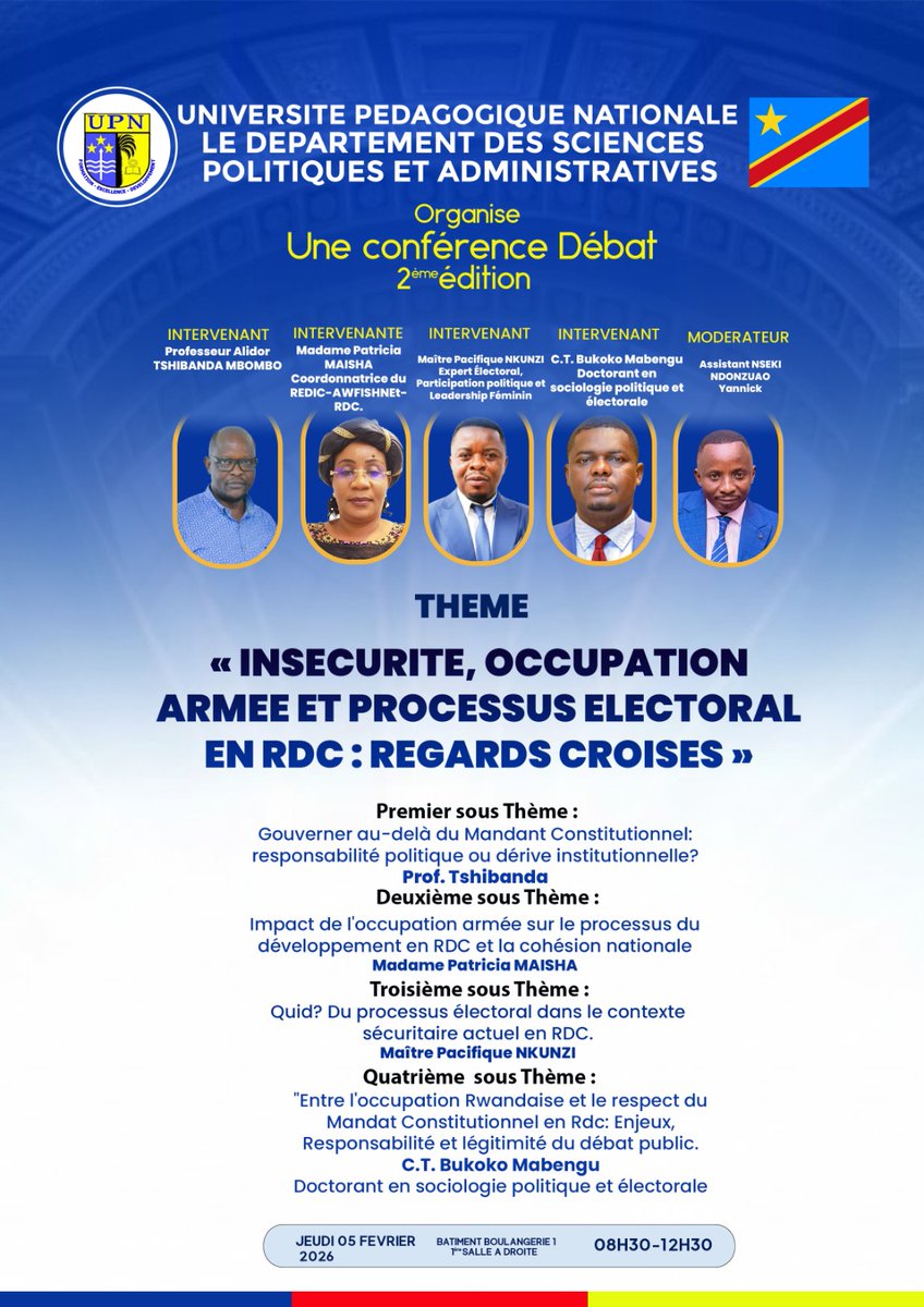 C'EST DÉJÀ POUR CE JEUDI.

Large diffusion ! <a href="/ChachaMuya/">Channel Mweya</a> <a href="/serieuxkanku1/">serieuxkanku</a> <a href="/ABolodjwa/">Alain BOLODJWA IBOLA</a> <a href="/dan_ndjibu/">Dan Ndjibu</a> <a href="/VitalKamerhe8/">Vital Kamerhe</a>