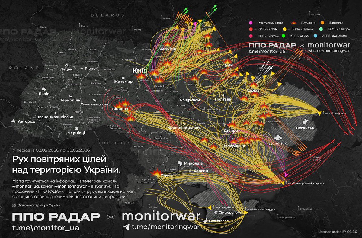 Zn_Portnova's tweet image. Приблизний маршрут комбінованої атаки

Йобана русня атакувала Україну БПЛА, балістичними, крилатими та гіперзвуковими ракетами🤬