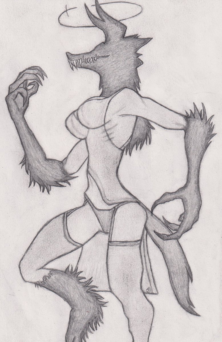 Jon44203's tweet photo. @MGecko117 My attempt at fan art. I went with a more bestial version of your oc. https://t.co/ArBkNrqQVK