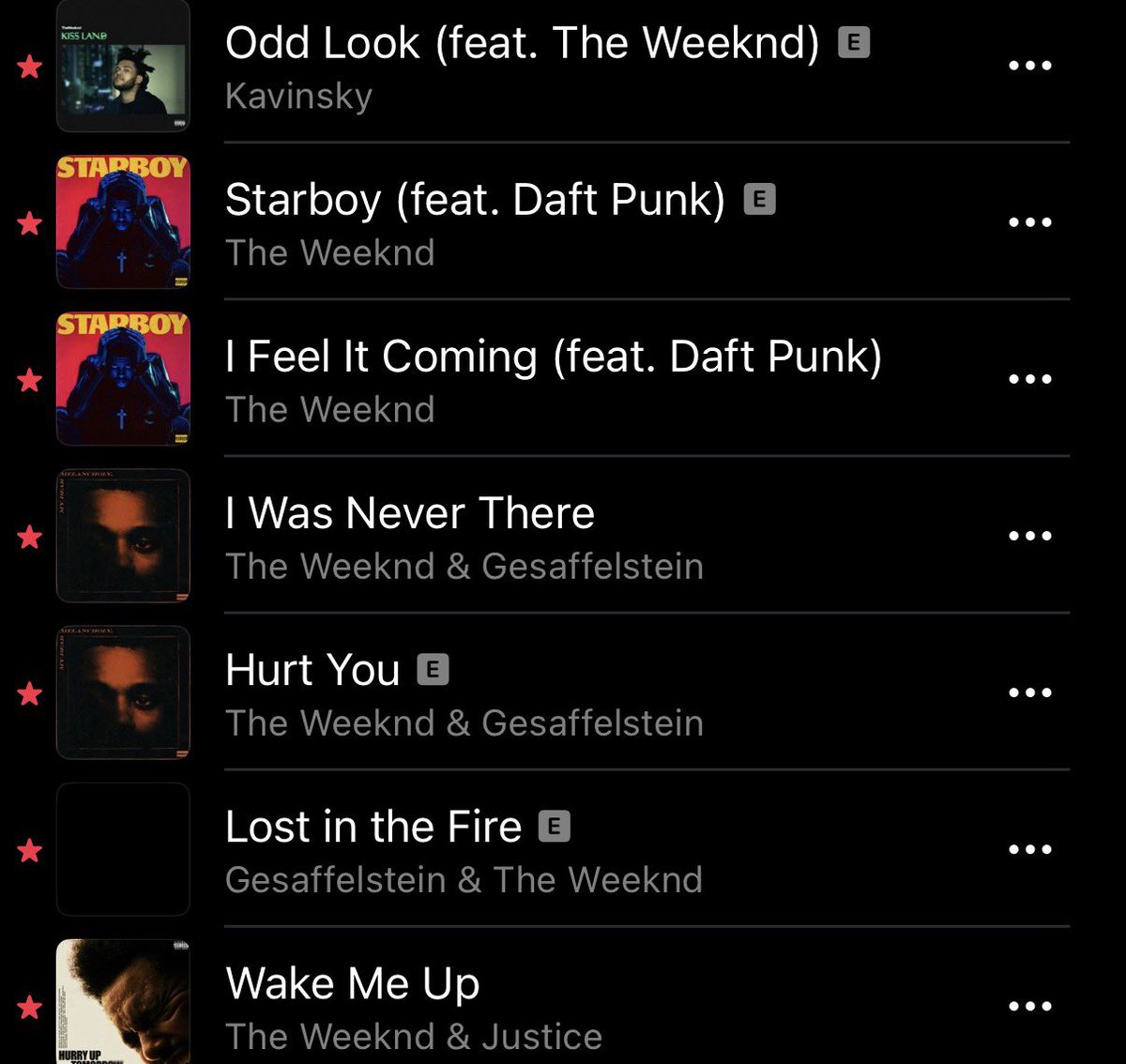 i love it when abel works with french electronic artists because they always cook so hard