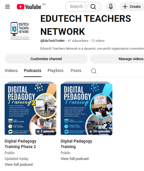 EDUTECH TEACHERS NETWORK tweet media