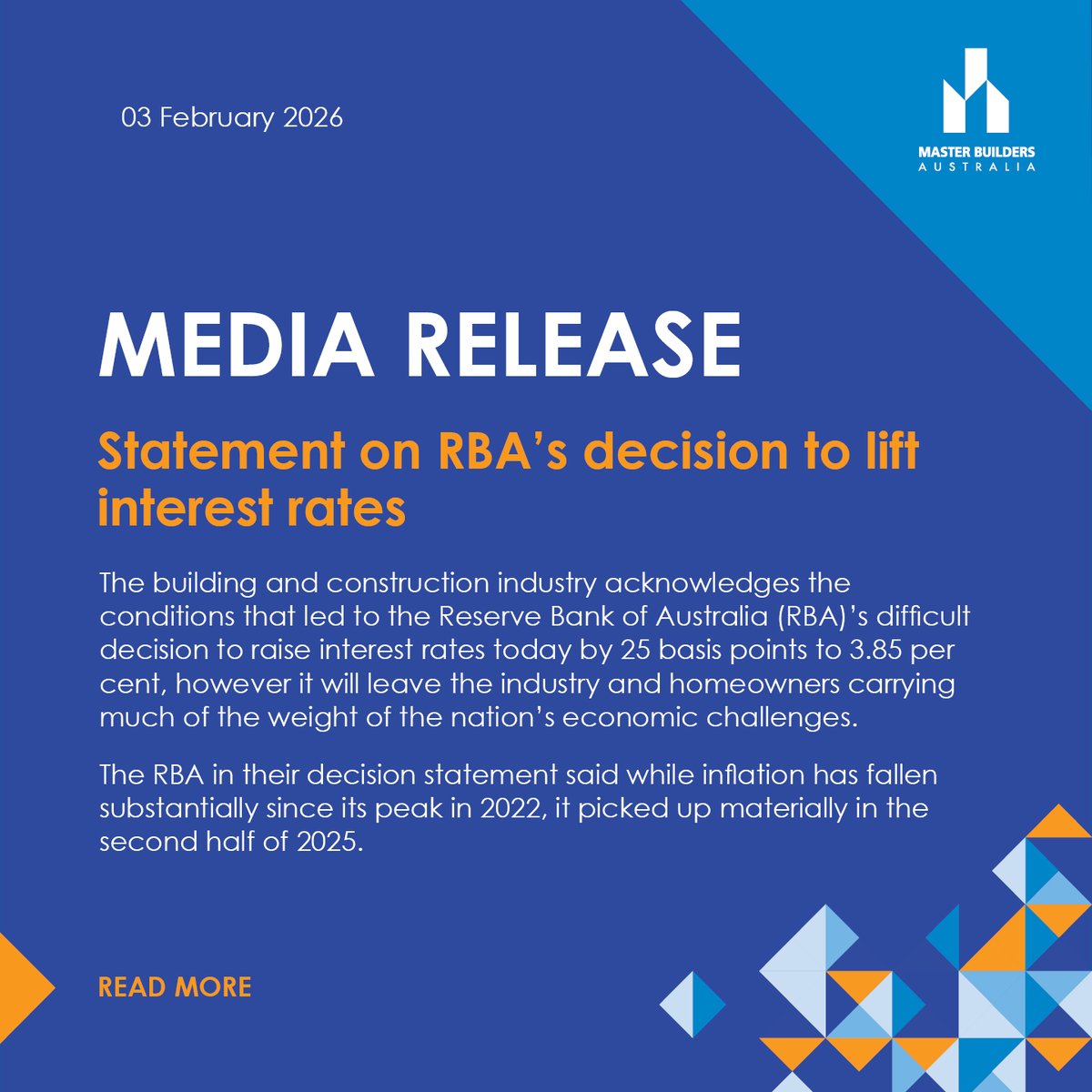 Master Builders Australia tweet media