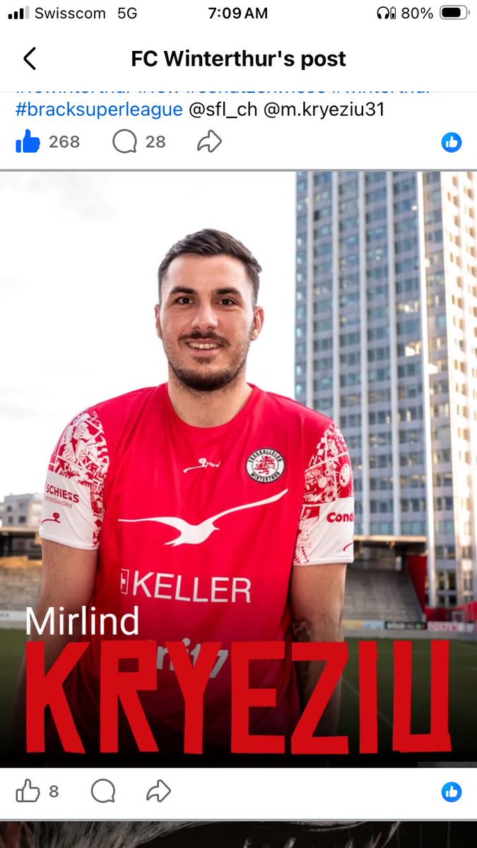so tüüf sitzed die schäde wo de FCZ hinterlaht… Vamos Mirlind!!