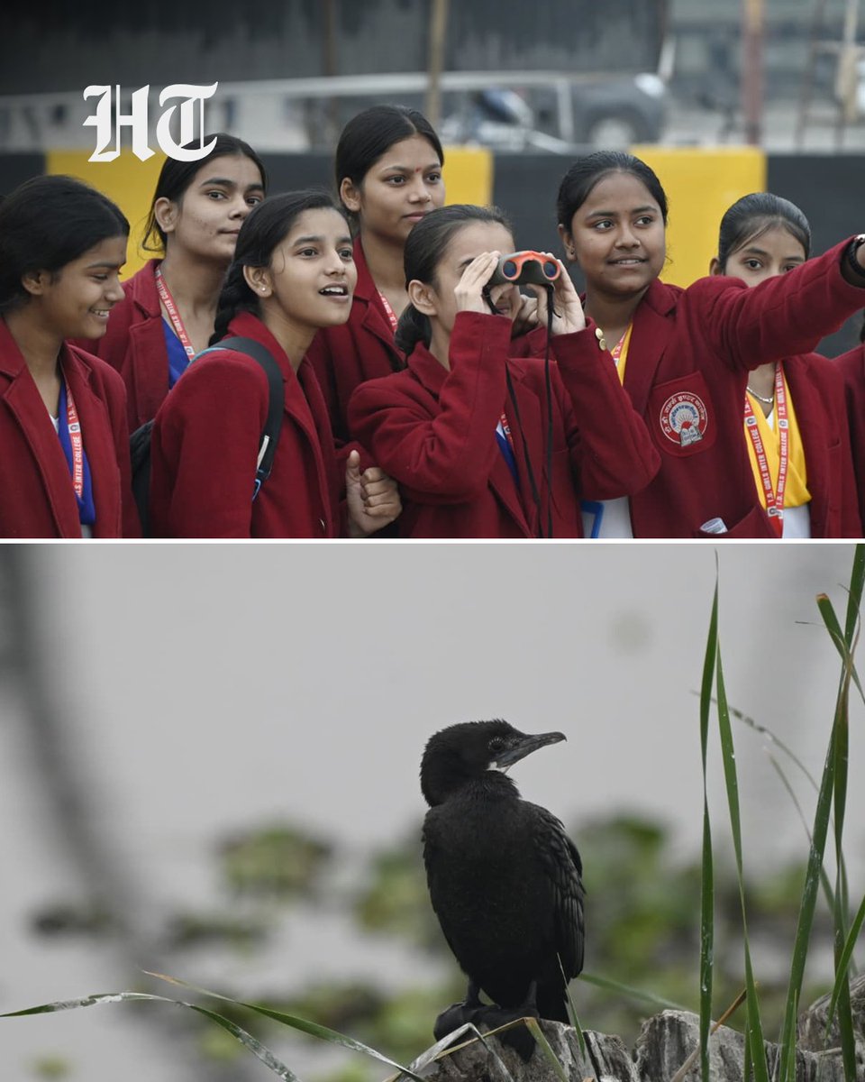 htTweets's tweet photo. #InPics: Schoolchildren and visitors enjoy an outing at the Ekana CG City wetland on the occasion of World Wetlands Day 2026 on February 2 in Lucknow, Uttar Pradesh.

(📸: @deepakguptaoff2 /HT)

Stay updated with all the stories that matter — download the Hindustan Times app https://t.co/ZinCuk8rEr