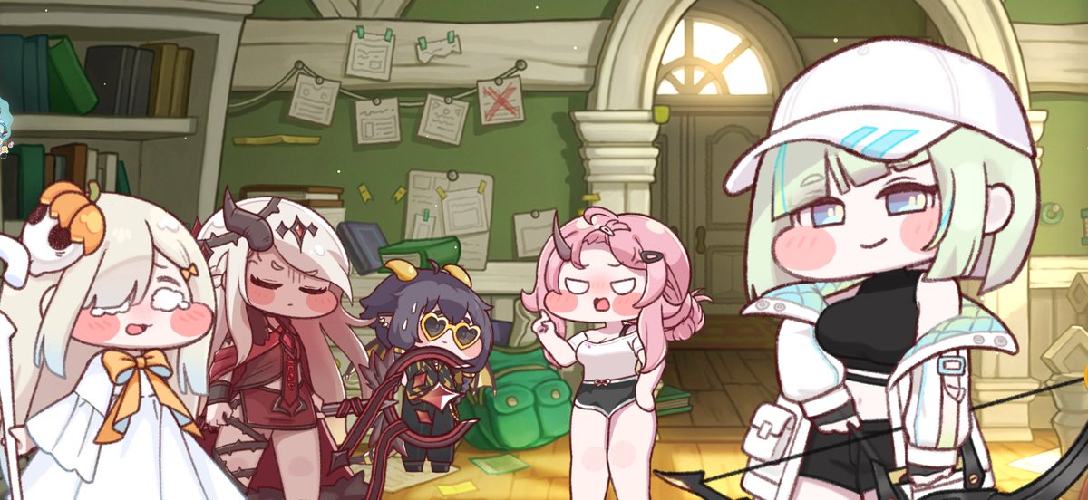 左3人をめっちゃ叱ってるように見えて草。真ん中女王やぞ()

あとシーラがドヤ顔なのもおもろい。

#トリッカル・もちもちほっペ大作戦