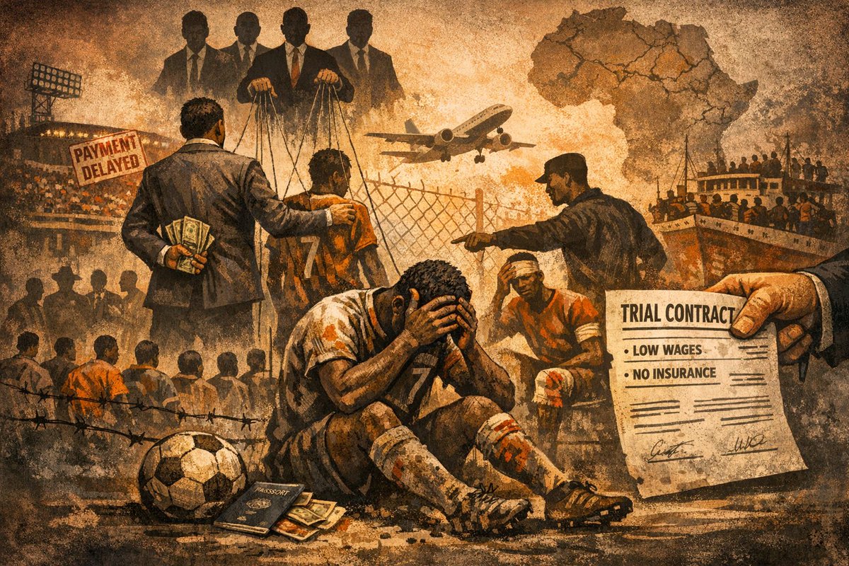 African footballers aren’t exploited because they are weak.
They are exploited because they are resilient, replaceable, and under-protected.
This is how global football profits from endurance without accountability.
Read the story 👉
florsport.com
#PlayerExploitation