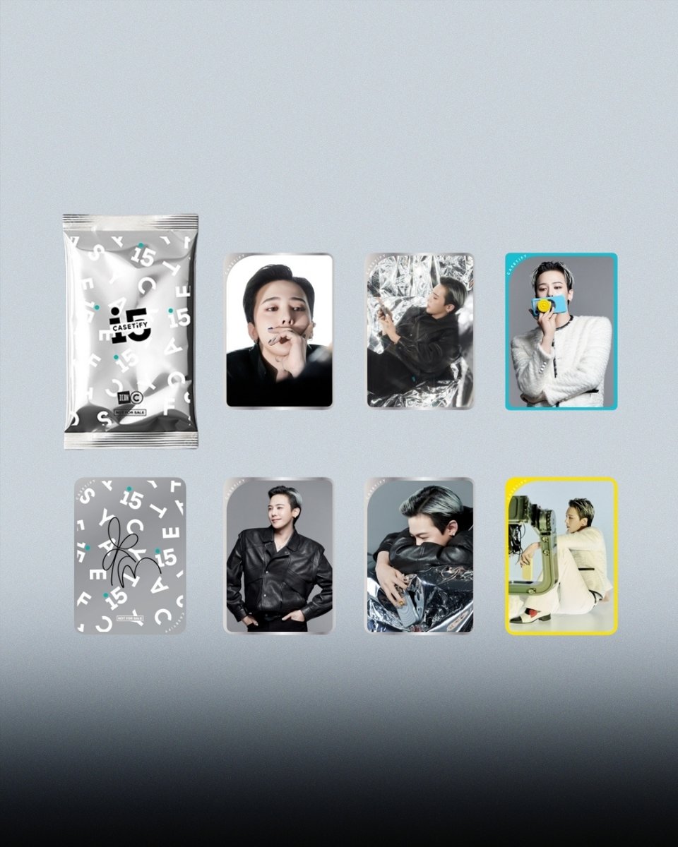 G-DRAGONフォトカードが登場！ CHROMATIC コレクションの発売を記念