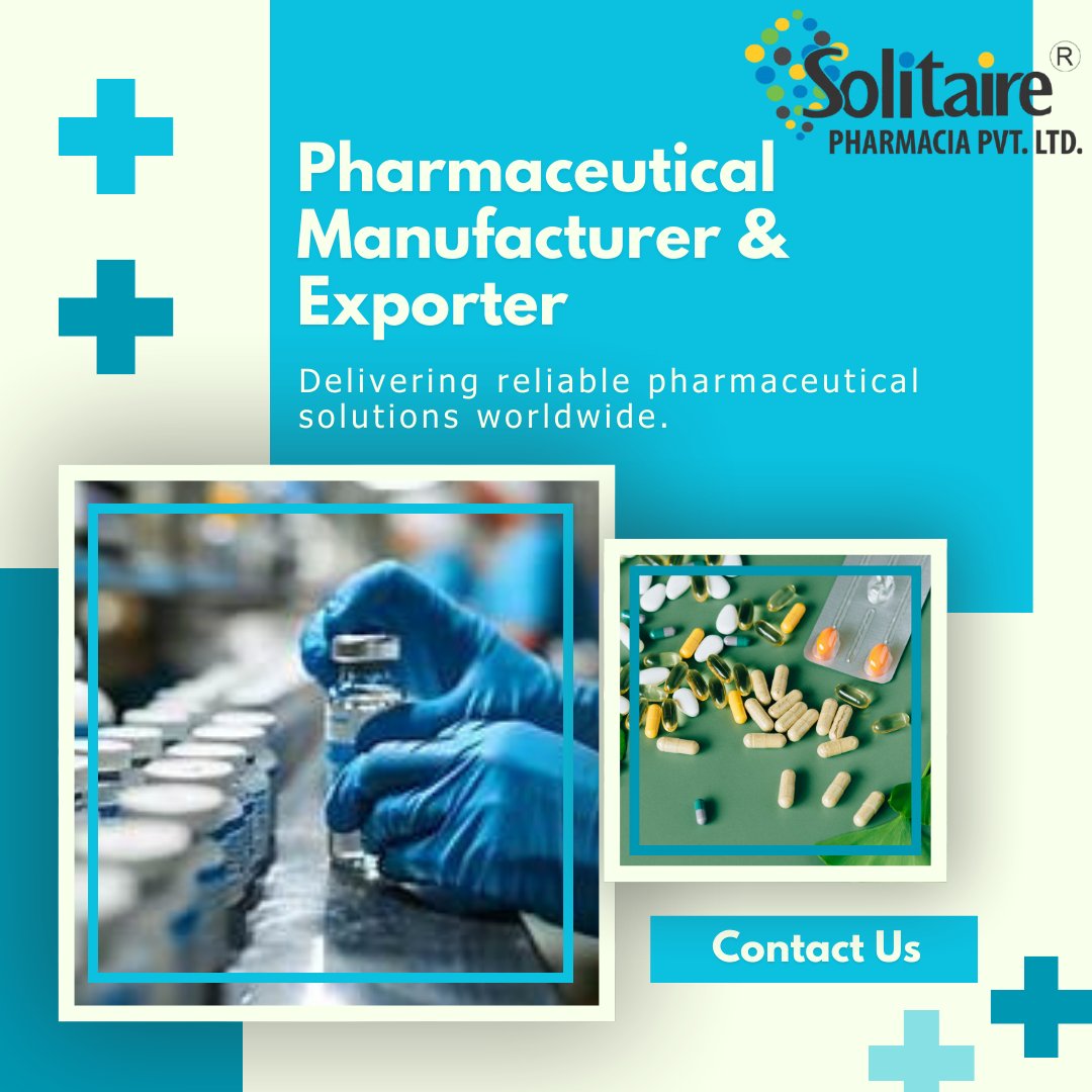 pharmacia03's tweet image. Manufacturing quality. Exporting trust. 🌍💊

Delivering reliable pharma solutions worldwide.
.
.
#PharmaManufacturer #PharmaExporter #GlobalHealthcare #chandigarh #medicinemanufacturing