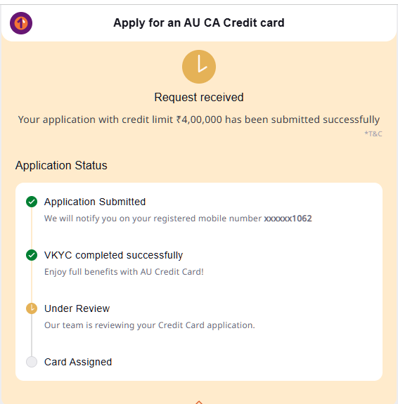 smartsonzy's tweet photo. @aubankindia  why is the application pending for over a month wiht no progress https://t.co/jcej0M3IW5