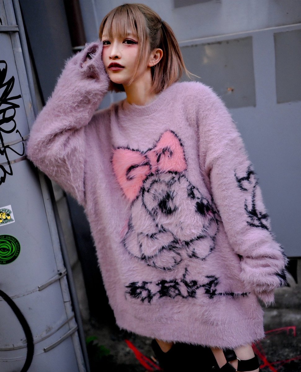 news】 本日21:00- 「ふわふわシャギーニット」 予約予備分 限定数