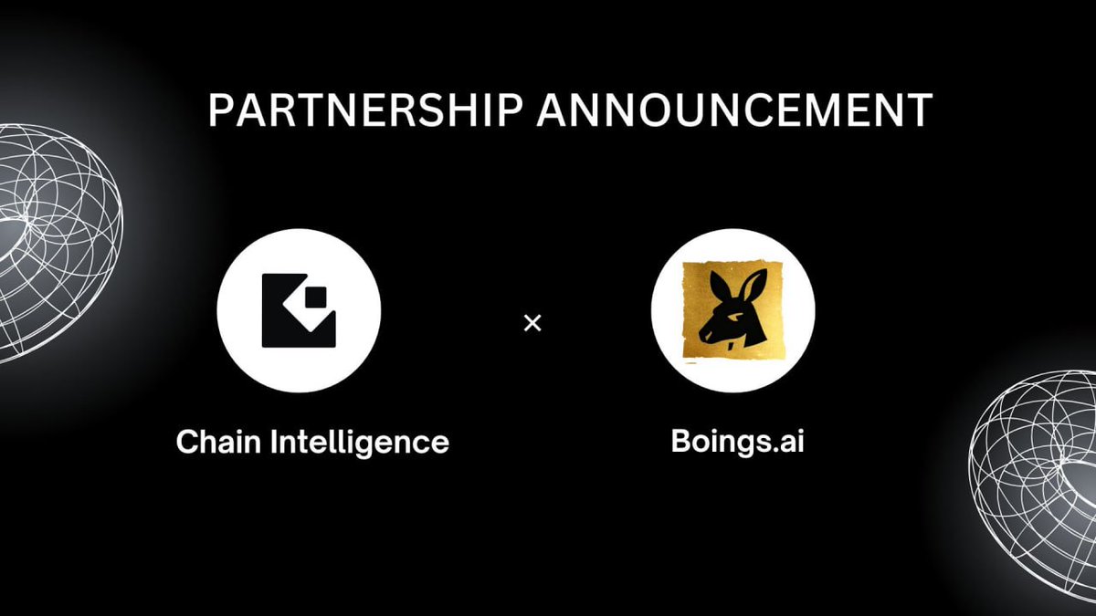 ClawIntelli's tweet photo. Chain Intelligence has announced a partnership with https://t.co/CeWi2cOohW  @BoingsFDN🤝

https://t.co/v4AoCs6xG0 is an AI-native Quest Launchpad that enables individuals and organizations to turn skills into instant on-chain ownership through automated quests and on-chain settlement.

Chain Intelligence believes intelligence-driven decisions are the foundation of efficient on-chain execution. 🧠
Sustainable value creation starts with insight-to-action efficiency. 🌍
