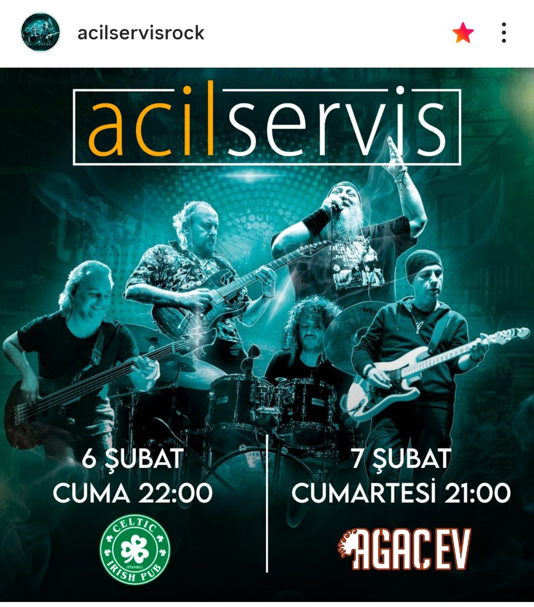 ACİL SERVİS (@acilservisrock) on Twitter photo 