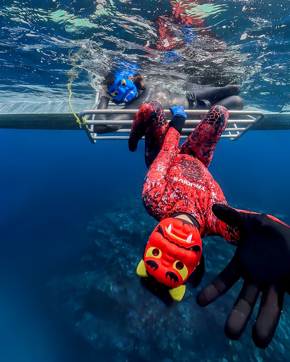 GoProJP's tweet image. 鬼は外？
いや、水中。👹🌊
#節分の日

📷 @__naagaa_____ (Instagram)

・
#GoProJP #GoPro #節分 #水中撮影 #フリーダイビング