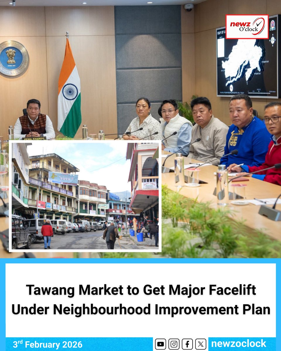𝗧𝗮𝘄𝗮𝗻𝗴 𝗠𝗮𝗿𝗸𝗲𝘁 𝘁𝗼 𝗚𝗲𝘁 𝗠𝗮𝗷𝗼𝗿 𝗙𝗮𝗰𝗲𝗹𝗶𝗳𝘁 𝗨𝗻𝗱𝗲𝗿 𝗡𝗲𝗶𝗴𝗵𝗯𝗼𝘂𝗿𝗵𝗼𝗼𝗱 𝗜𝗺𝗽𝗿𝗼𝘃𝗲𝗺𝗲𝗻𝘁 𝗣𝗹𝗮𝗻

Full story : facebook.com/share/p/1JGLbs…

<a href="/PemaKhanduBJP/">Pema Khandu པདྨ་མཁའ་འགྲོ་།</a> <a href="/tseringlhamubjp/">Tsering Lhamu</a> <a href="/NamgeyTsering3/">Namgey Tsering</a> <a href="/NamgyalAngmo/">Namgyal Angmo</a> <a href="/LekiGombu/">Leki Gombu ( Modi ka Parivar)</a>