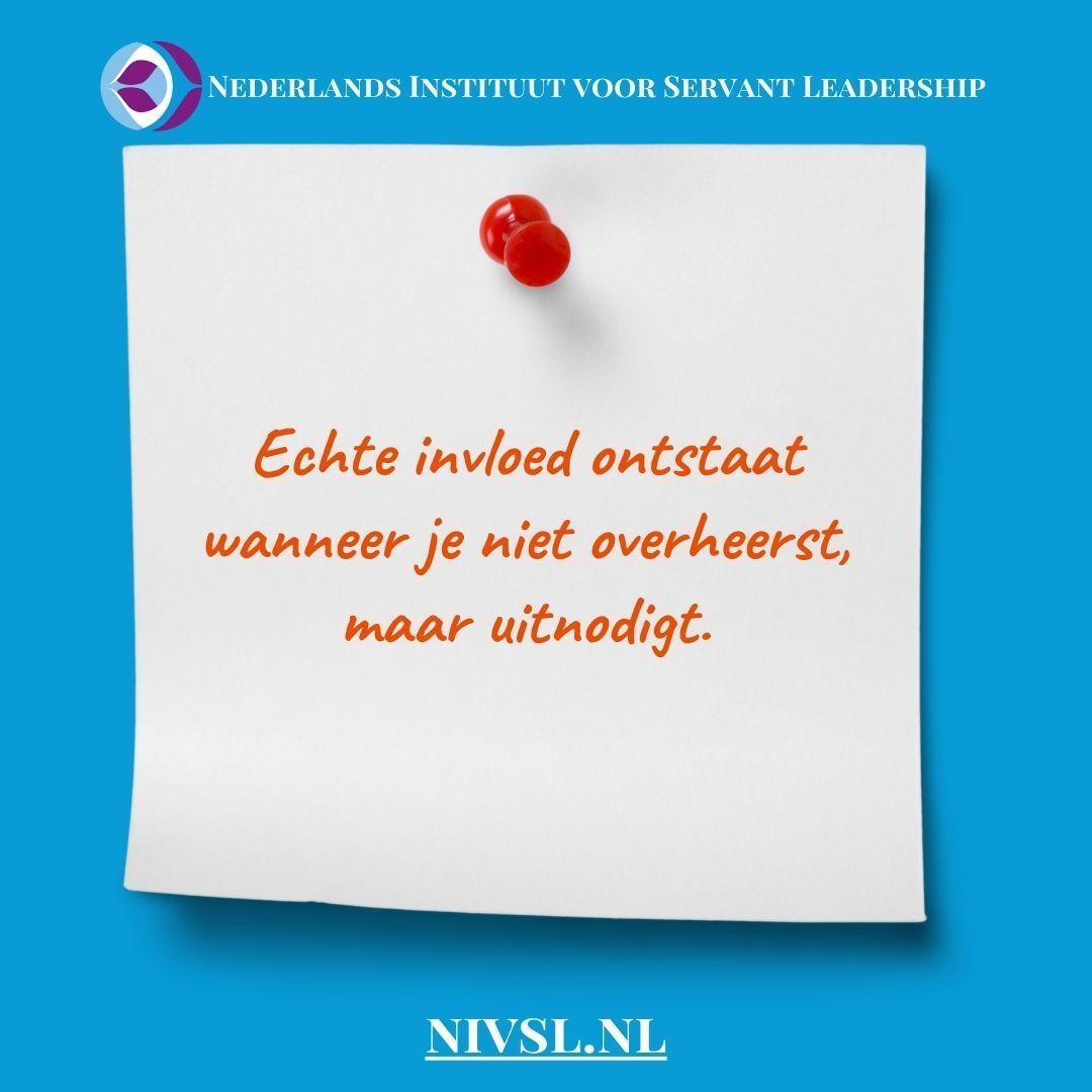Nederlands Instituut voor Servant Leadership-NIVSL tweet media