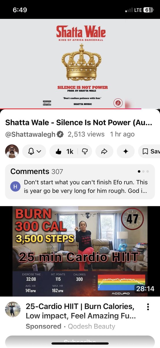 Shatta whhaaaaaaaaaat?😂
Silence is not power😂