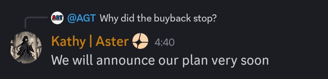 DC__CRYPT's tweet image. 🛒 A new buyback strategy?
👩‍🍳 What are they cooking up?

$ASTER