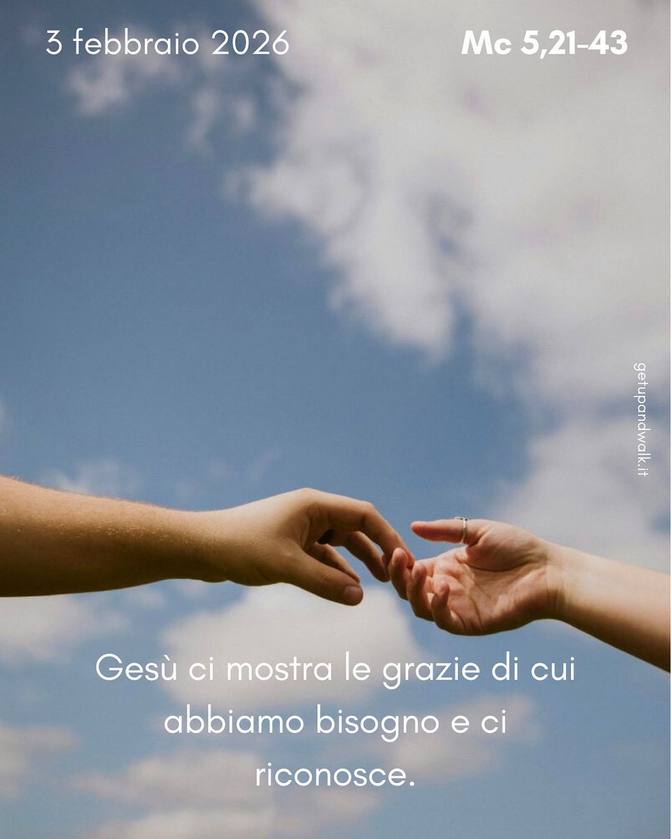 _getupandwalk_'s tweet image. Se l’ingiustizia o la malattia nel mondo fa vacillare l’idea di un Dio buono, le #grazie ordinarie e straordinarie che incontriamo nella #vita quotidiana ci aiutano ad arrenderci all’evidenza dell’#amore tutto intorno a noi. 

getupandwalk.gesuiti.it/2026/02/03/arr…