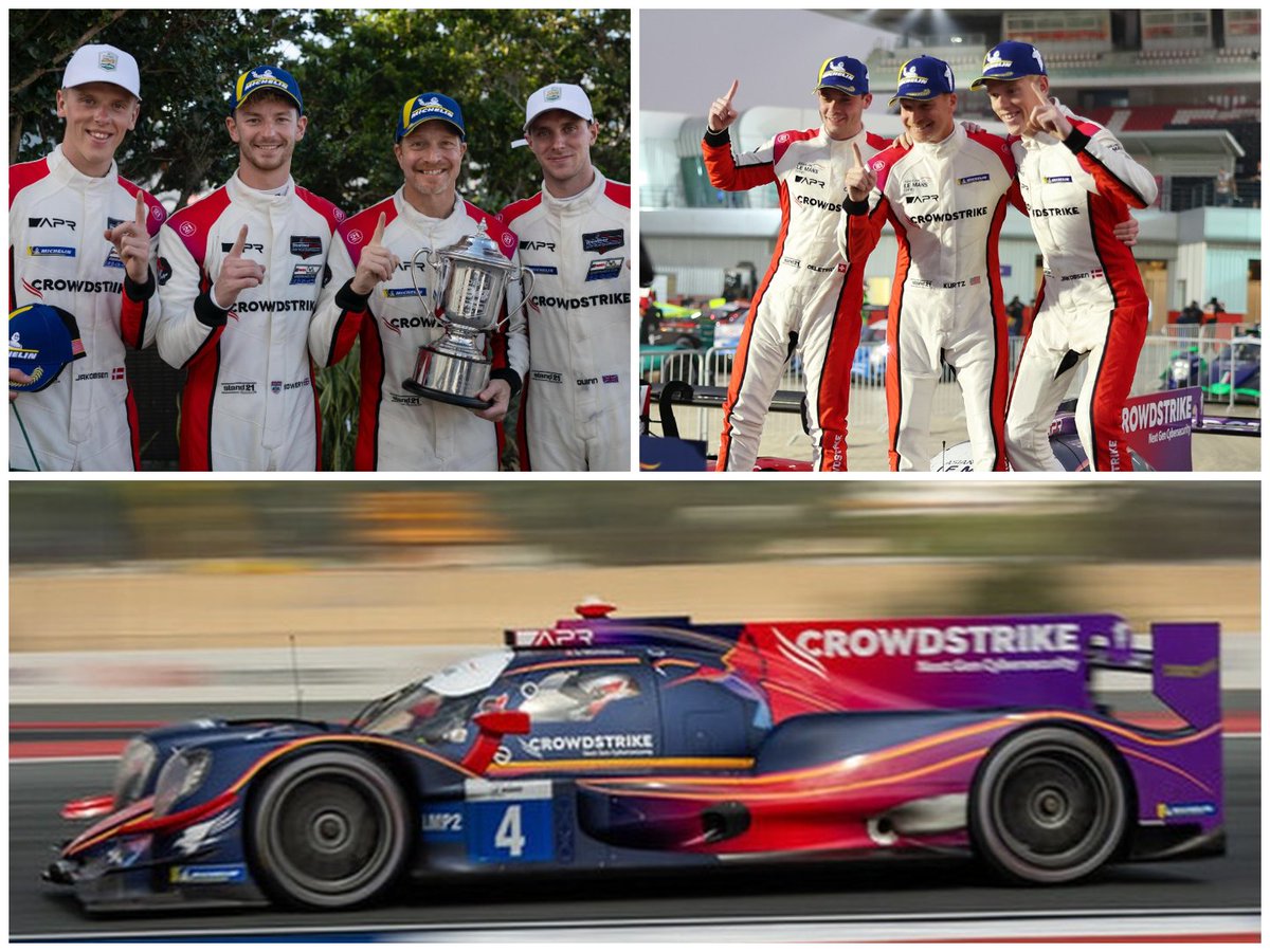 Michelin_Sport's tweet image. Congratulations to @CrowdStrikeRcng  by APR on winning the #Daytona24 (LMP2), then the two  4H of Dubai races (@AsianLeMans) with its MICHELIN Pilot  Sport-equipped #4 Oreca07-Gibson in the space of a week!

#PerformanceMadeToLast #Commitment