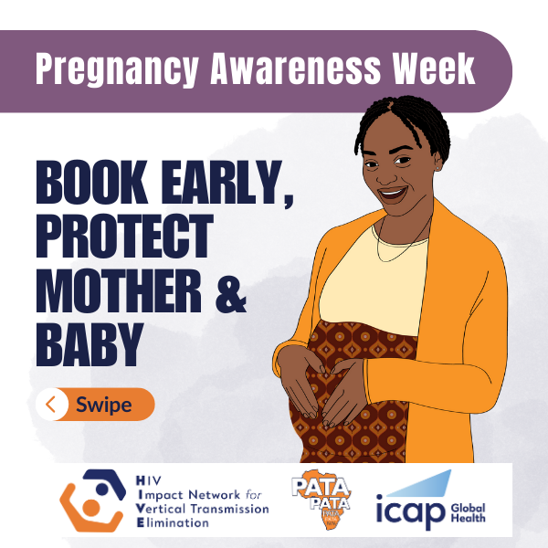 teampata's tweet photo. This #PregnancyAwarenessWeek, #TeamPATA, through the #HIVEprogramme, highlighting the critical role healthcare providers play in supporting early antenatal care for mothers living with HIV. @HealthZA @ICAP
π https://t.co/0Nk9RbhBso https://t.co/Msr4YHuPbO