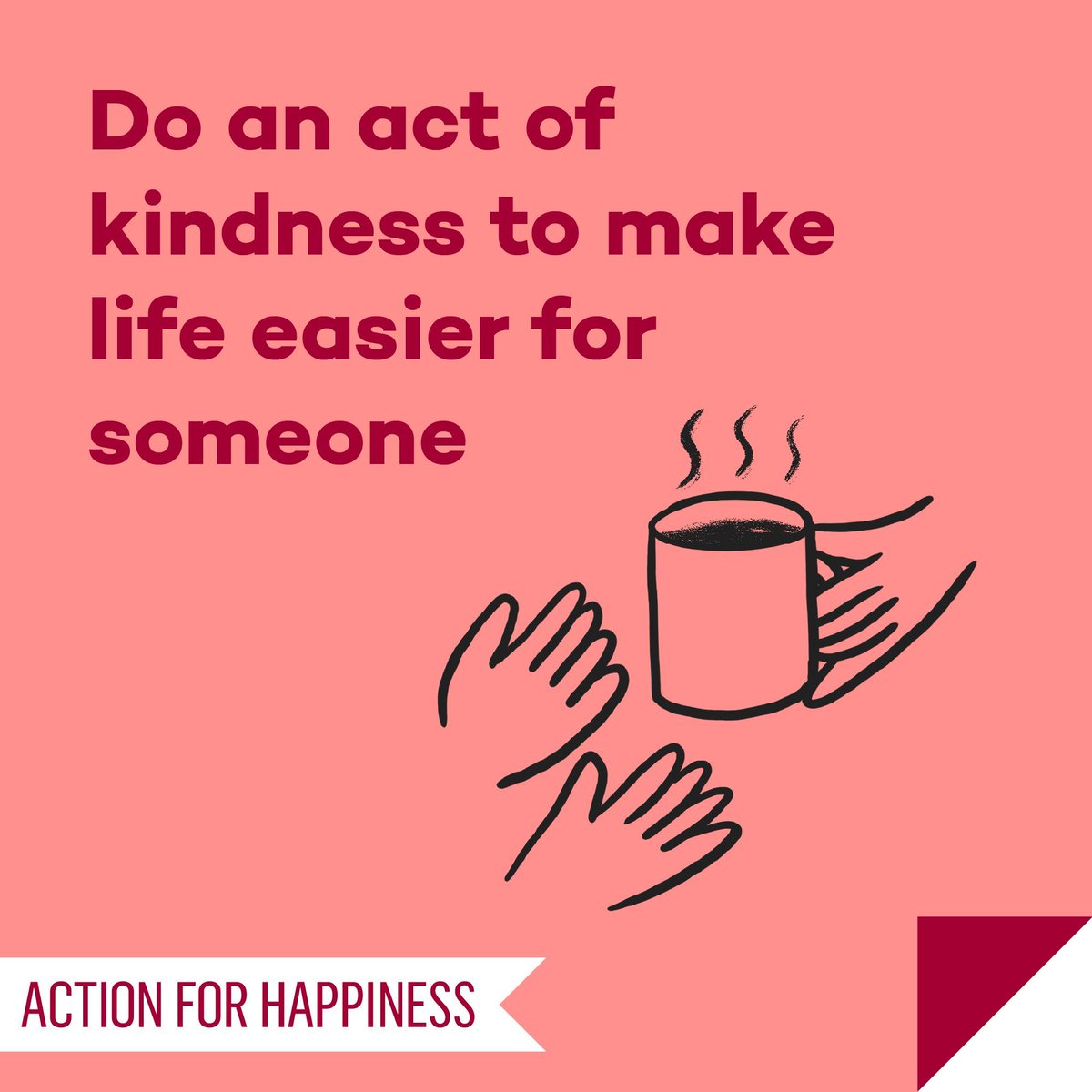 Action for Happiness tweet media