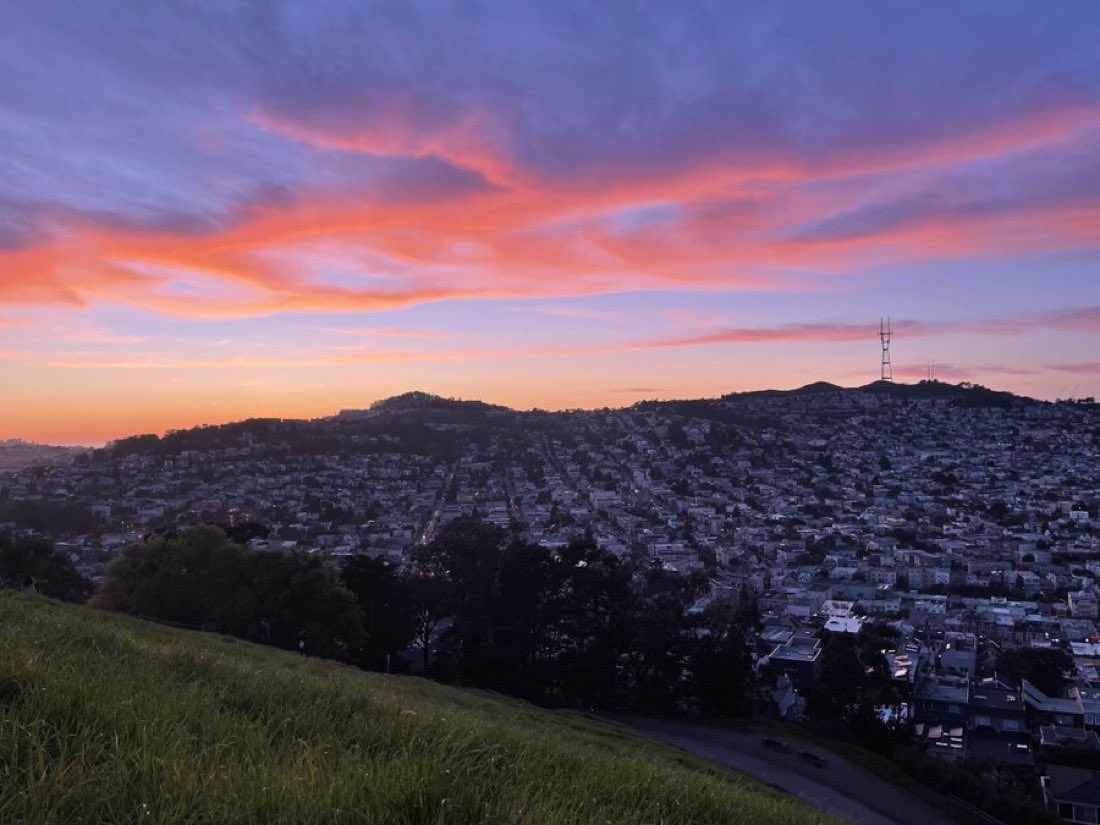 San Francisco in the winter is special 🌅