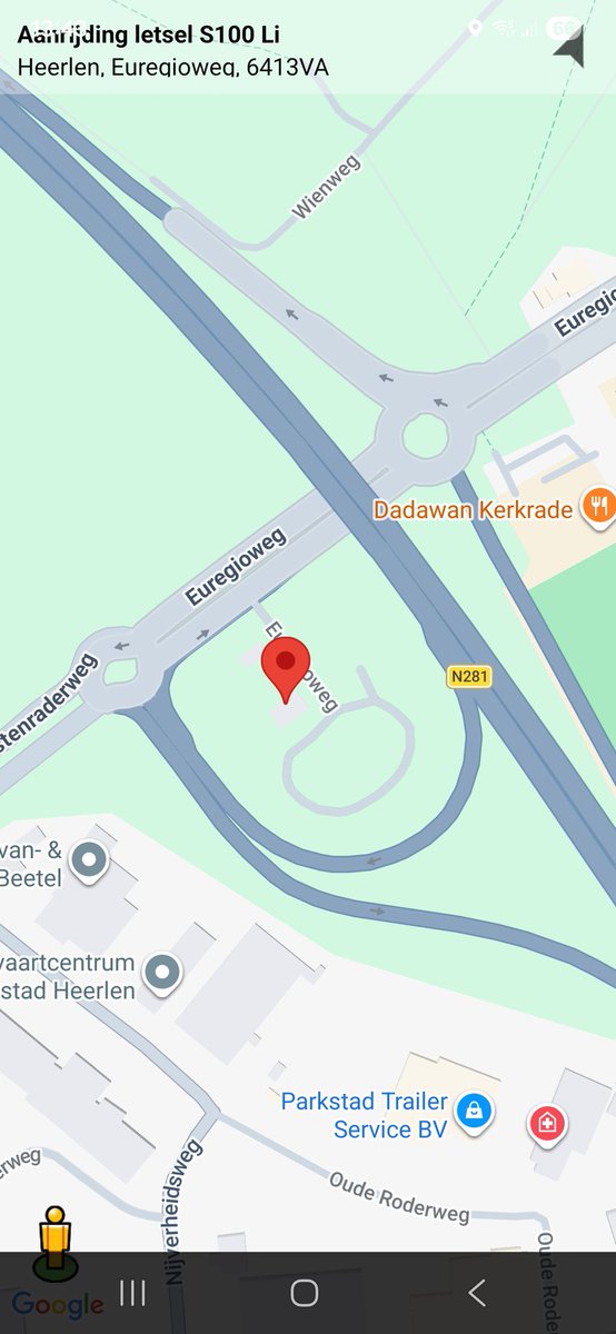 Verkeersongeval met letsel op de S100 in Heerlen