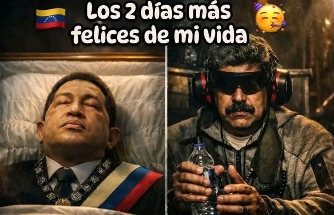 <a href="/NicolasMaduro/">Nicolás Maduro</a> Aquí los tienes. Confórmate con esto.