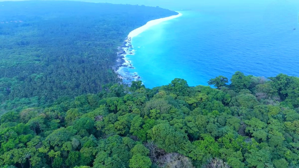 IndiaAesthetica's tweet image. Chowra Island , Andaman and Nicobar  🔵🏘️🟢🇮🇳