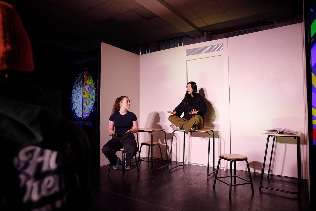 saltminetrust's tweet image. We asked students how they'd describe Ignite and this is what they said 💬

✨ Inspiring
💛 Emotional
🎭 Entertaining
🌱 Aspirational
📘 Informative
🤝 Supportive

#TeamIgnite are now in week two of their three-week tour, already reaching over 1,000 young lives.