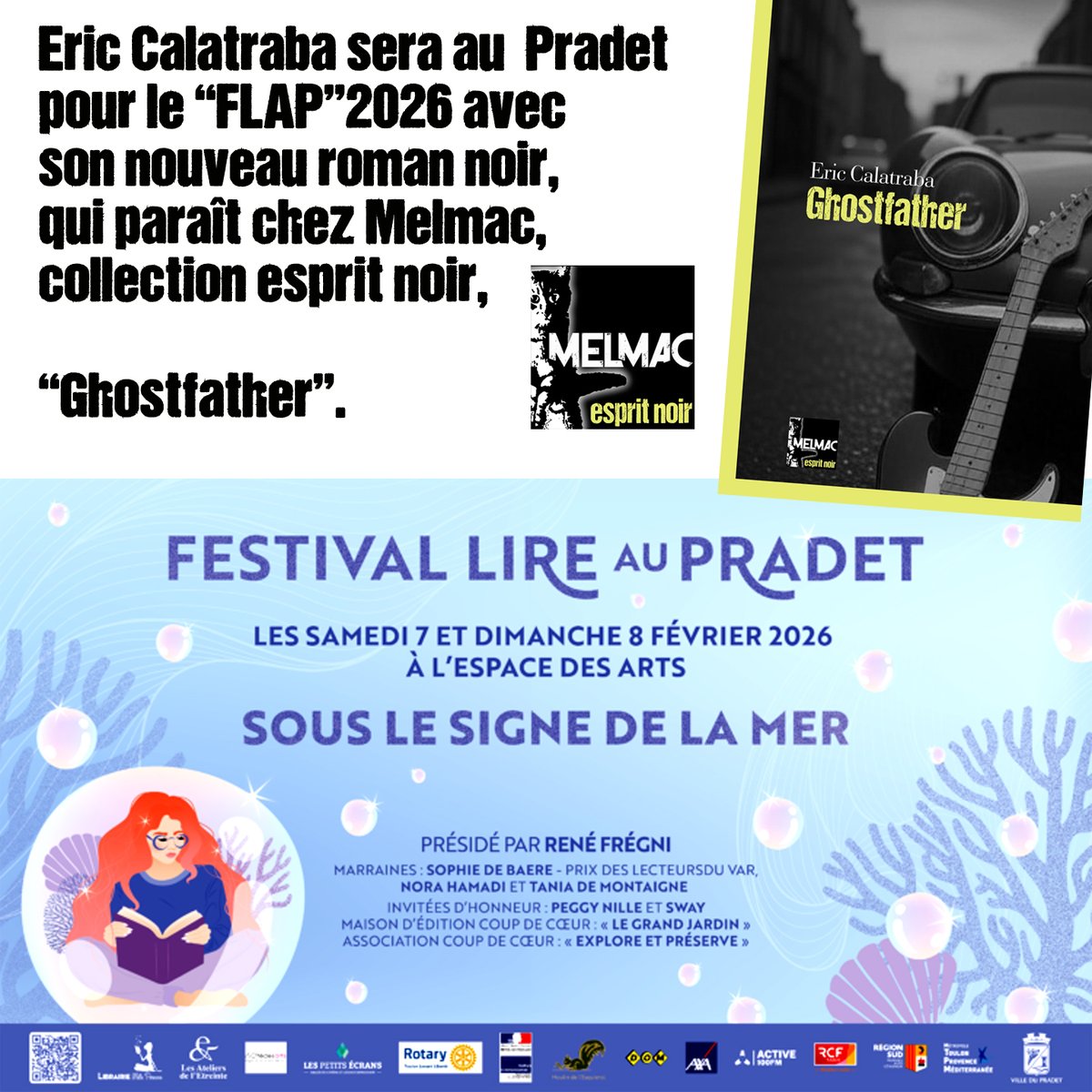 C'est ce week-end au Pradet (83)
@lireaupradet <a href="/VilleLePradet/">Ville du Pradet</a> <a href="/RotaryFR/">Rotary International</a> <a href="/radiorcf/">RCF</a> @ericcalatraba