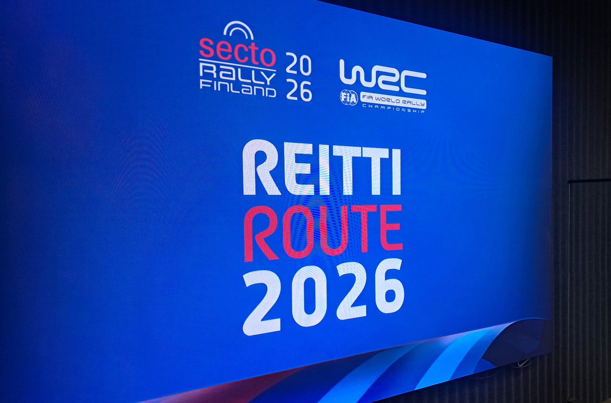#SectoRallyFinland 2026 reitti julkaistu 🇫🇮. Enää ei ajeta Ouninpohjaa - ralli päättyy sunnuntaina Himoksen maisemiin.