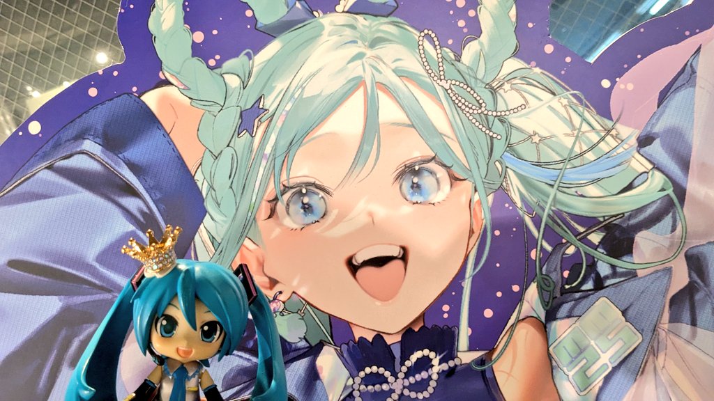 oznetworld's tweet image. そういえば、今日届いた気がするけど🤔
早くマジカルミライみたい!!!((o(*&amp;gt;ω&amp;lt;*)o))

🎋✨🎋✨🎋✨🎋✨🎋✨
#初音ミク
#マジカルミライ2025
#HMV