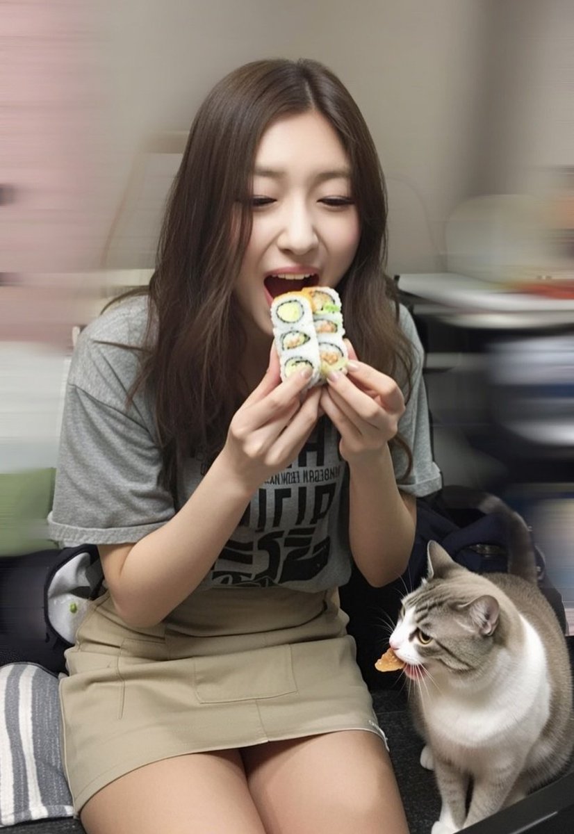 みゆきち 🍏え～い、全部食べてしまえ🥭 🍓にゃにゃ╰ᘏᗢ🍅