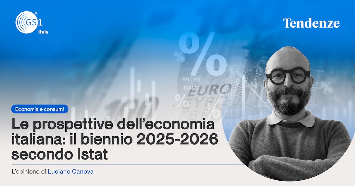 Da dove riparte l’economia italiana nel 2026? Le previsioni <a href="/istat_it/">Istat</a> disegnano uno scenario di equilibrio fragile, con una sfida che torna centrale: la produttività.
L'opinione di Luciano Canova è su #Tendenze 👉🏼 tinyurl.com/mry3hn88
#GS1Italy #Istat
