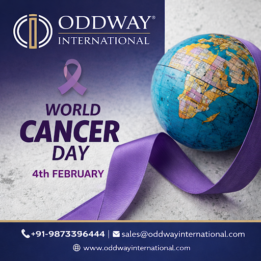 Oddwayint's tweet photo. On #WorldCancerDay, let’s not just fight cancer — let’s prevent it. 🎗️
As a global pharmaceutical supplier, we’re committed to supporting healthcare worldwide.

#CancerAwareness #EarlyDetection #GlobalHealth #OddwayInternational #CancerPrevention #TogetherAgainstCancer https://t.co/fyO4v99vOM