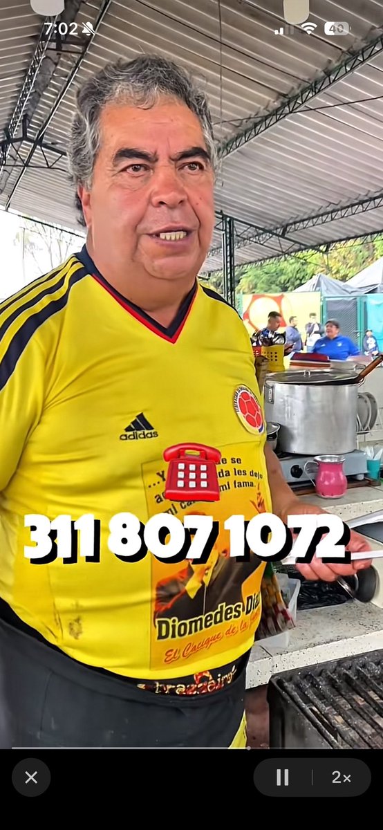 Esto creo que nos interesa a la mayoría y podemos ayudar a Don Carlos. 

Según dice, decidió NO reubicarse por El Campin porque los privados -Sencia- pide mucho. 

Deja su datos de contacto para cuando necesiten picadas y asado, allí les atiende. 

Demos RT y apoyemos✨🙏🏼