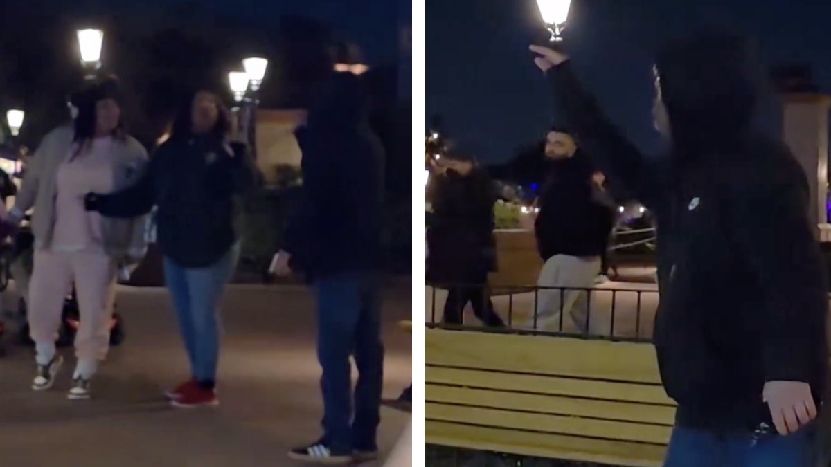OTPZ_TP's tweet photo. .@WaltDisneyWorld - Verbal Altercation at EPCOT Caught on Camera 

https://t.co/4mKKC2BR8o https://t.co/IFHHtNpGq5