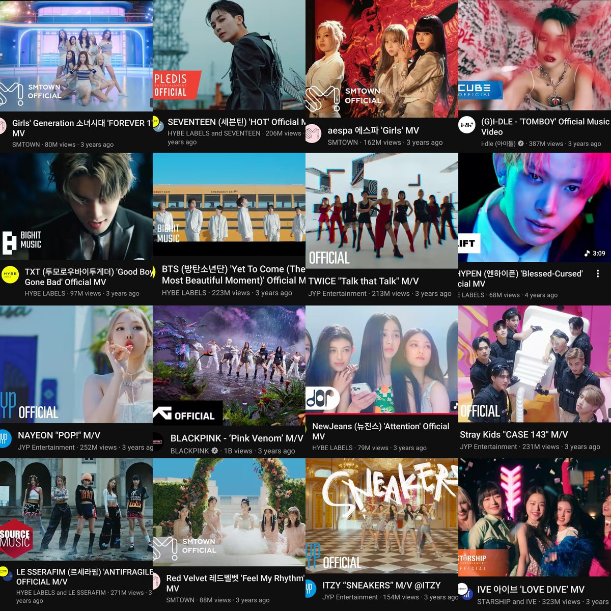 AboutMusicYT's tweet image. Kpop music in 2022:
