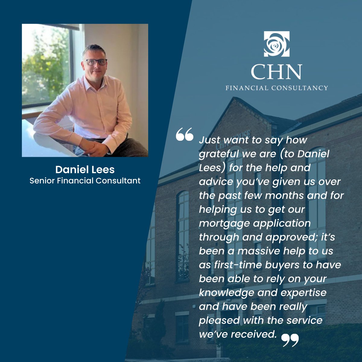 Buying your first home can be an exciting milestone — but it can also feel overwhelming at times.

That’s why at CHN, we’re proud to support first-time buyers every step of the way, offering clear advice, reassurance, and expert knowledge when it matters most.🏡

#FirstTimeBuyer