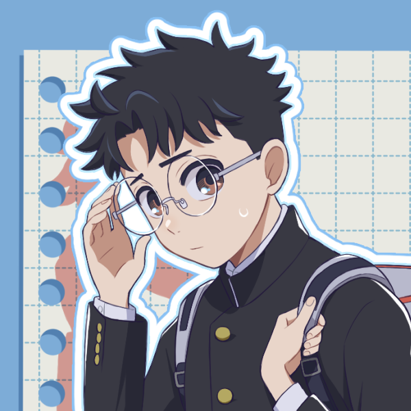 yokoru_neiro's tweet photo. キャラシート風描くの楽しすぎて
大好きな漫画で描いてみました👓

#ダンダダン https://t.co/FLym5olzr6