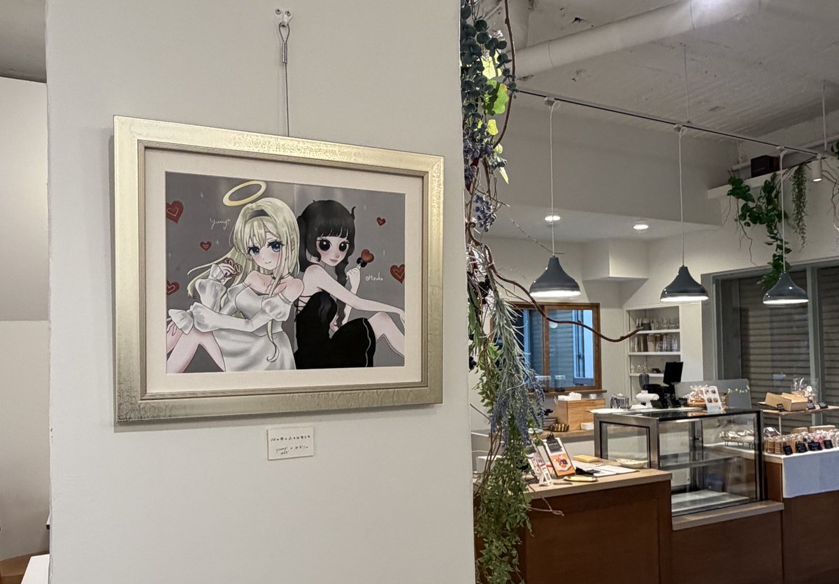 ymg_o1's tweet photo. .
*+゚ 本日から展示はじまりました!!
カフェてゆったり過ごしながら
展示作品やグッズ、原画をご覧いただけます✨️
(販売も行っております)
是非お立ち寄りください☕*°
#ギャラリーカフェ #福岡カフェ #9We
#二人展 #イラスト https://t.co/xmQBndcx99